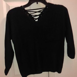 SHEIN black sweater